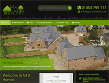 Tablet Screenshot of gtbhomesltd.com
